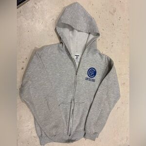 CBR Camp Blue Ridge Grey Zip Sweatshirt- Size Large 14-16